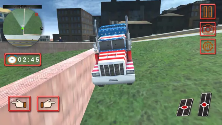 US Heavy Modern Truck New Driving Simulator android App screenshot 0