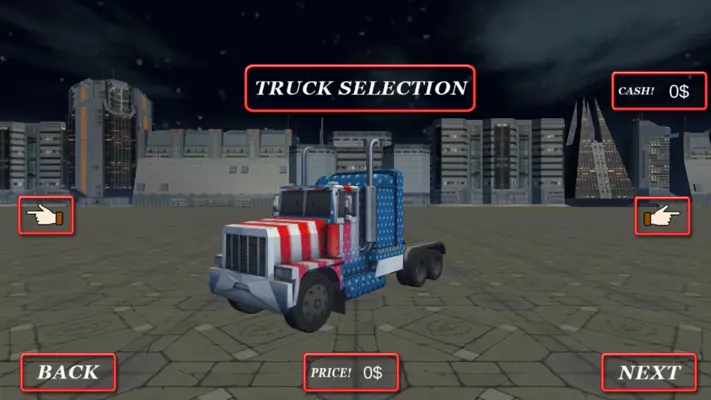 US Heavy Modern Truck New Driving Simulator android App screenshot 5